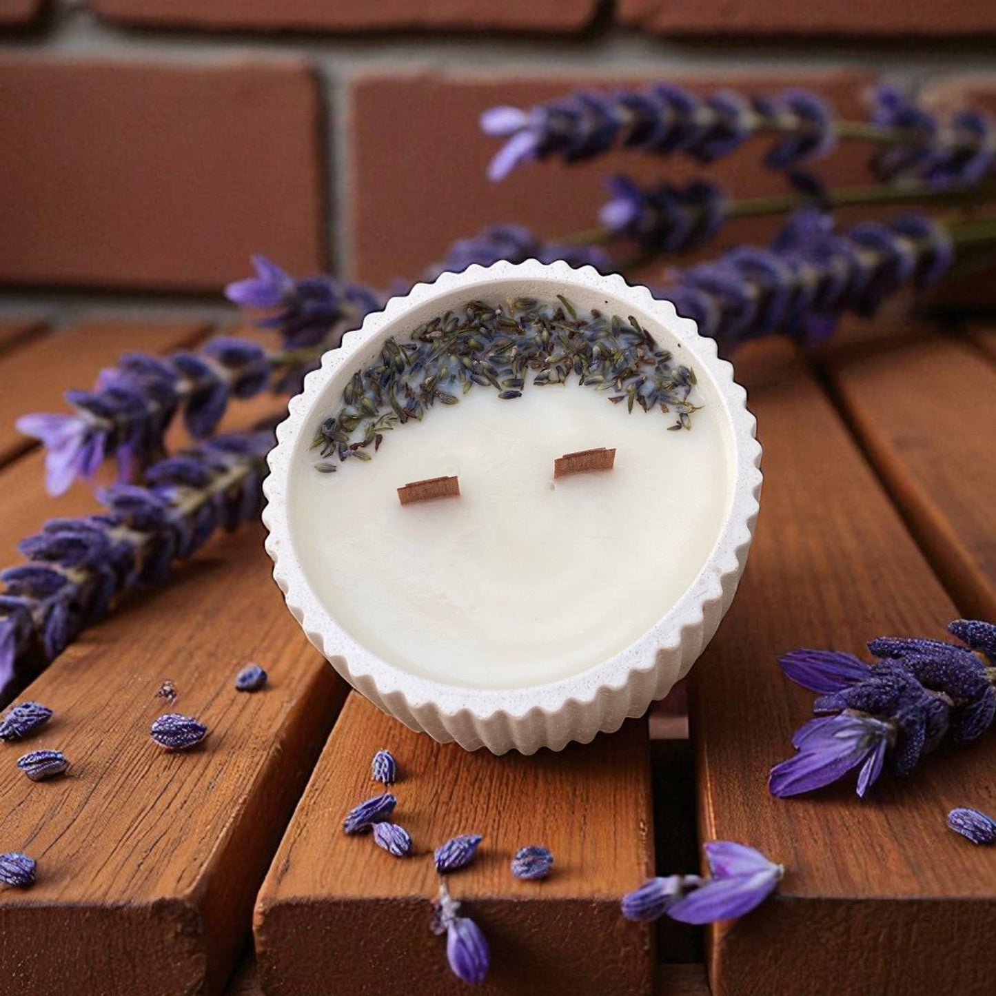 Vela de Lavanda