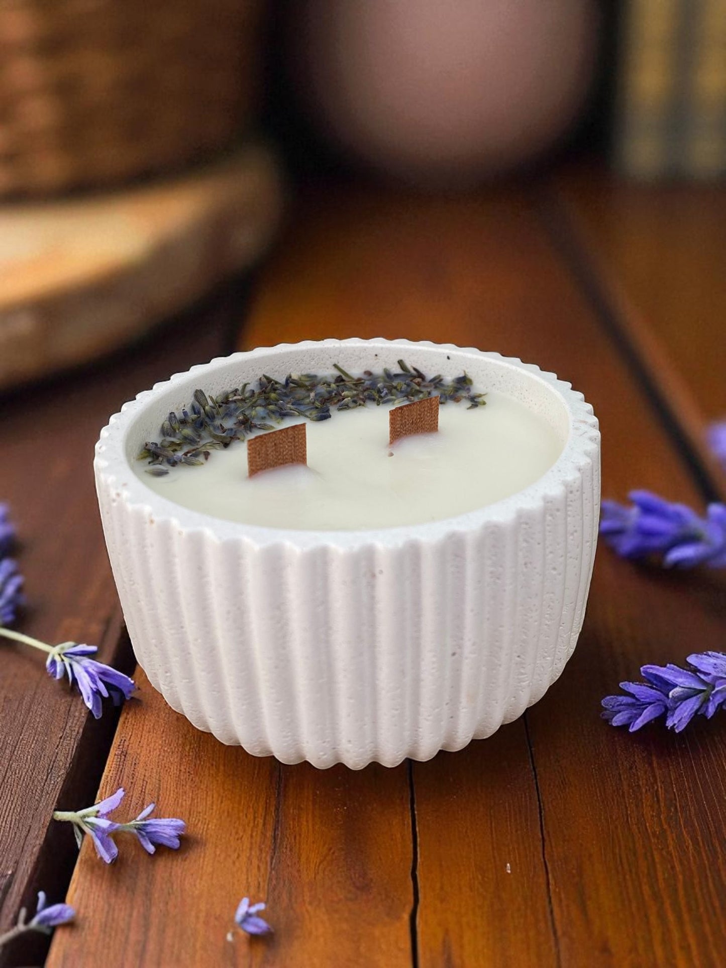 Vela de Lavanda