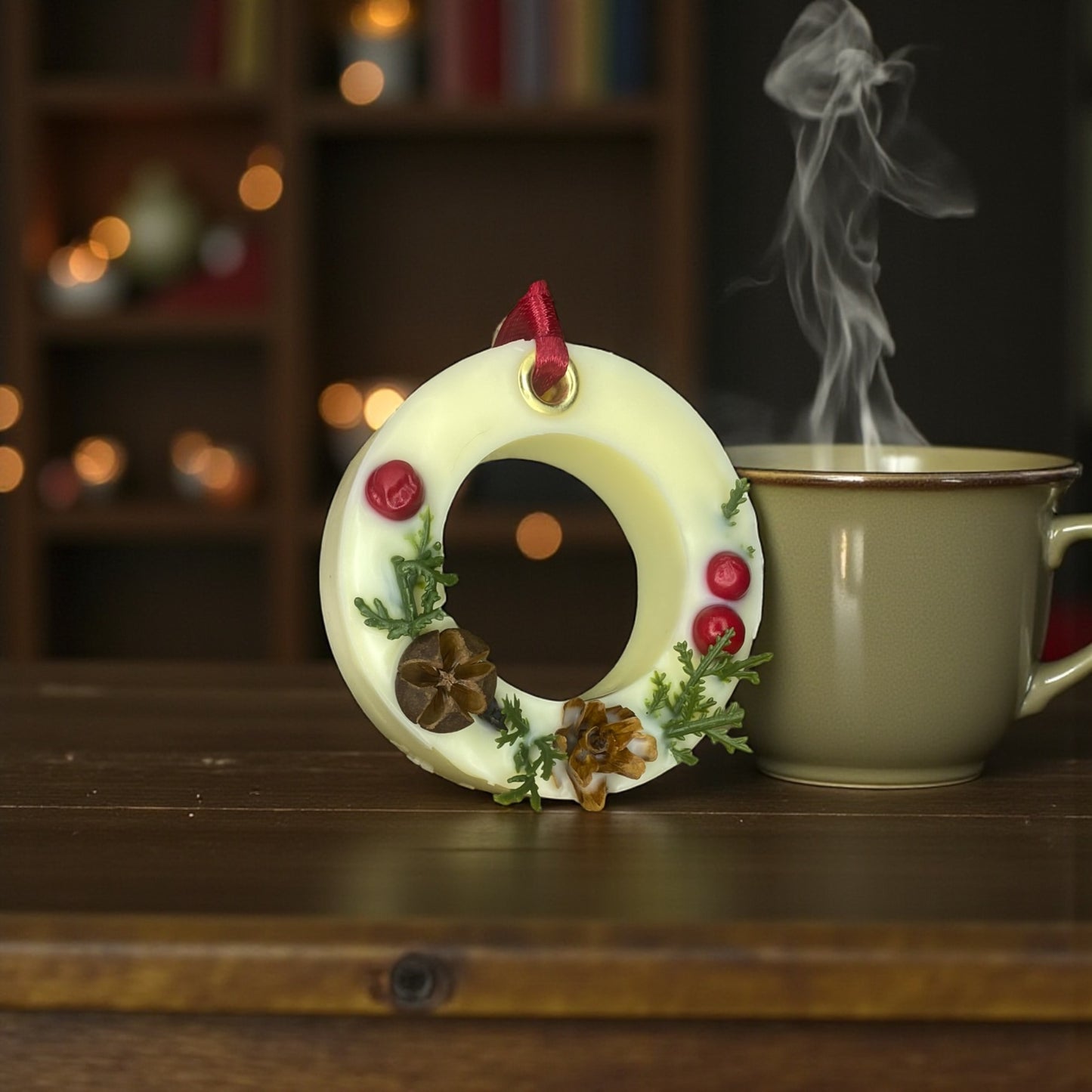 Ambientador “Olor a Limpio” – Corona de Navidad