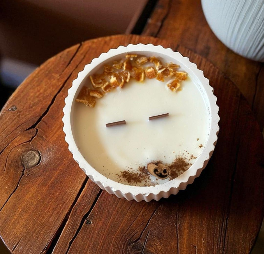 Vela de Naranja y Canela