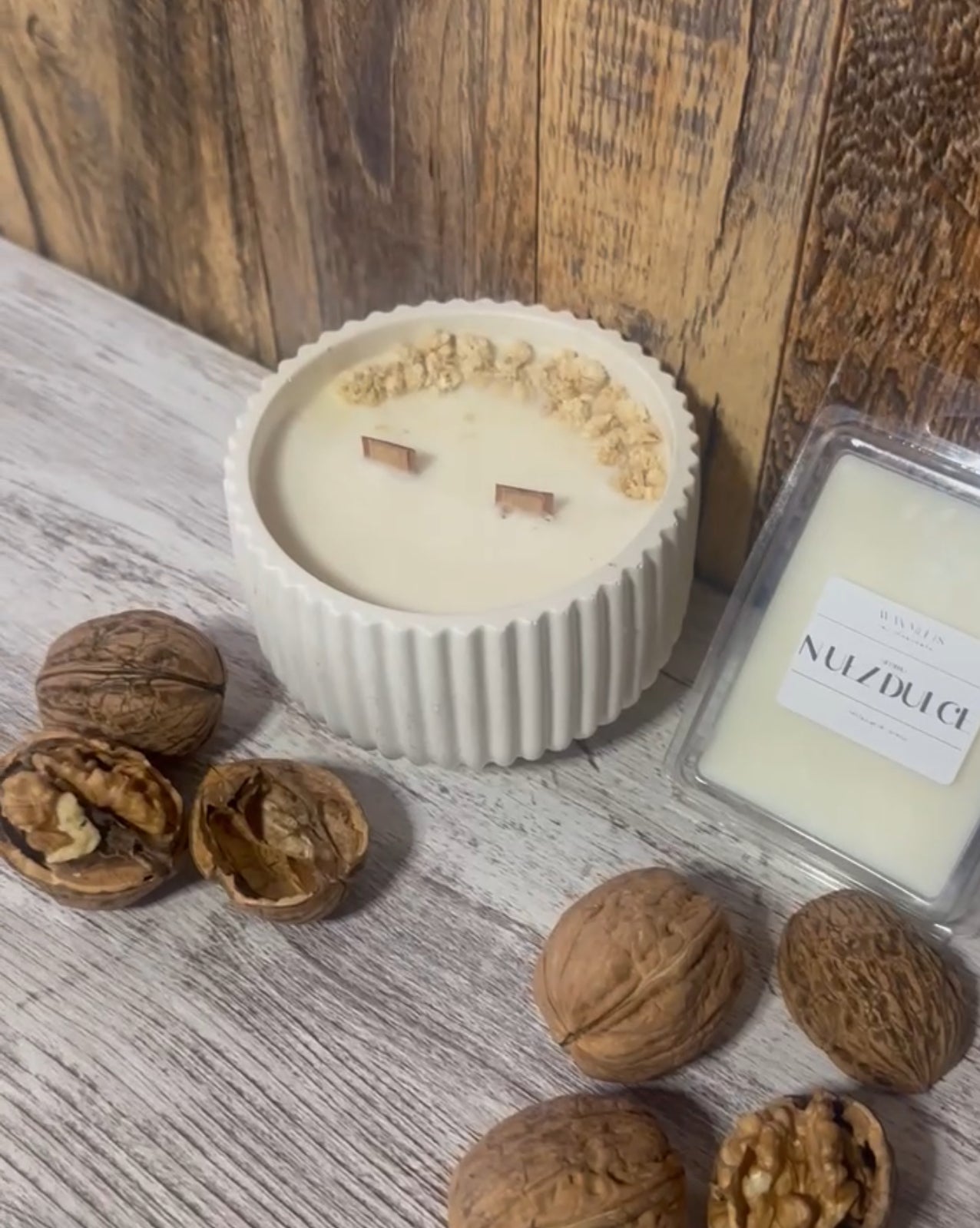 Vela de Nuez dulce