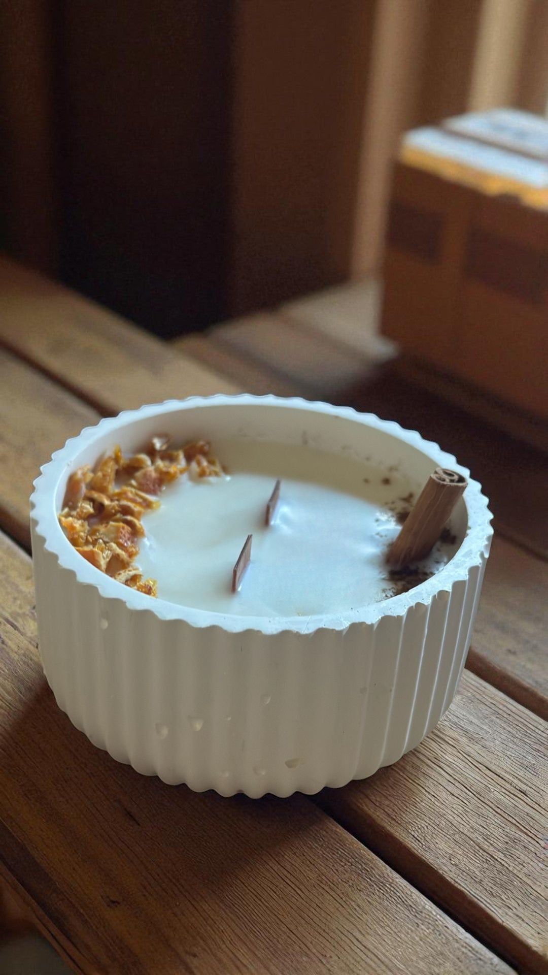 Vela de Naranja y Canela