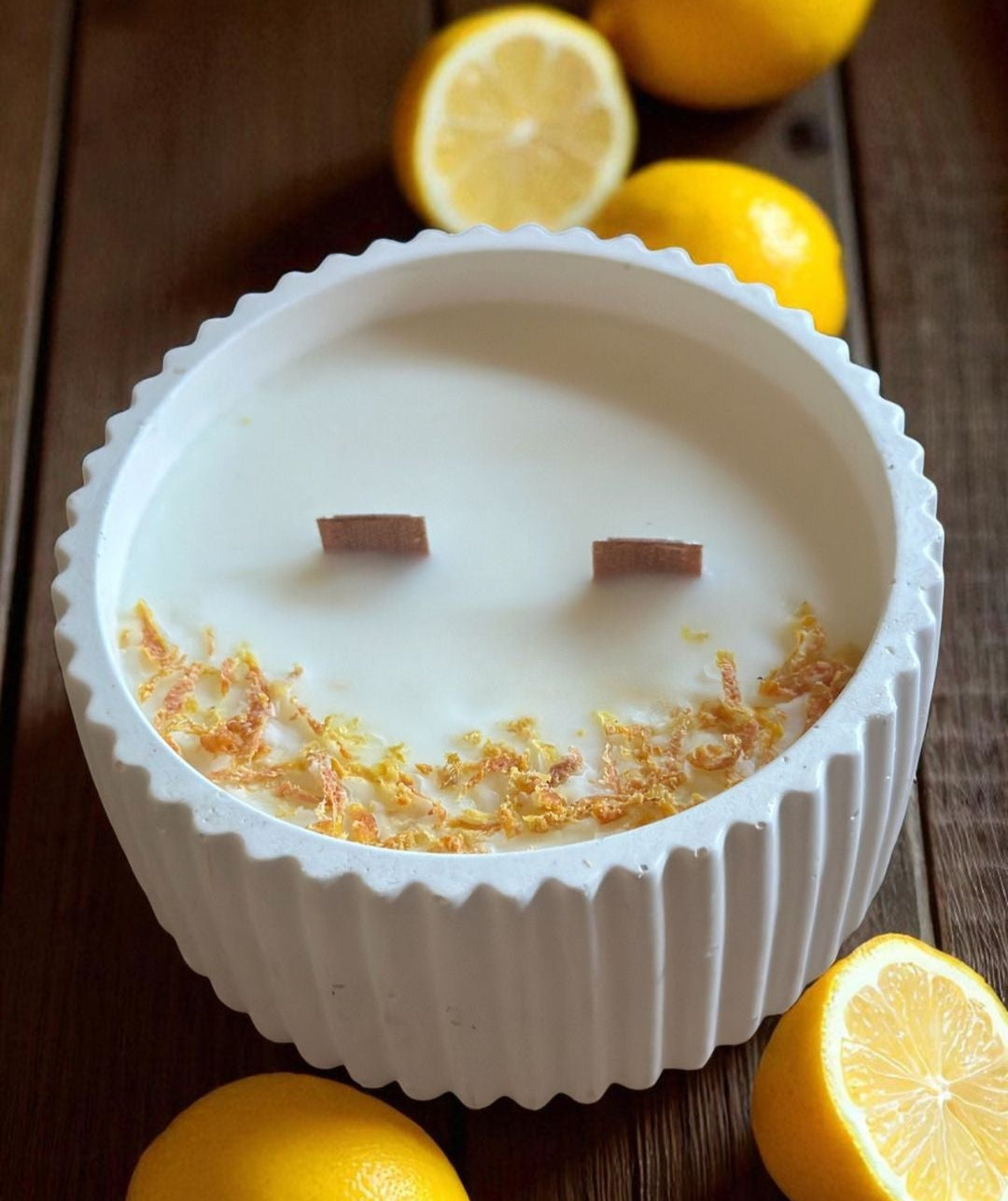 Vela de Limón y Jengibre