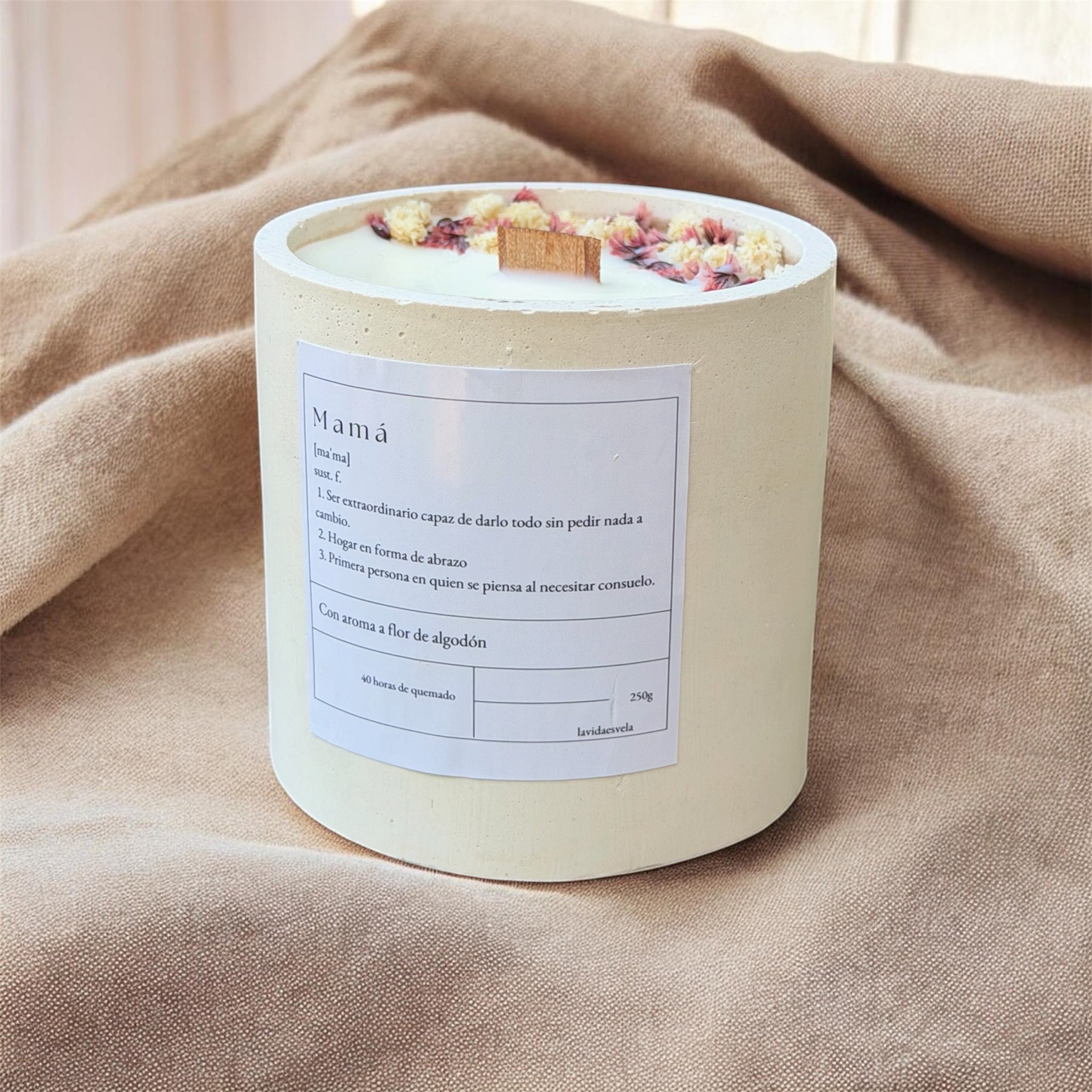 Vela "Mamá" · Edición del Día de la Madre
