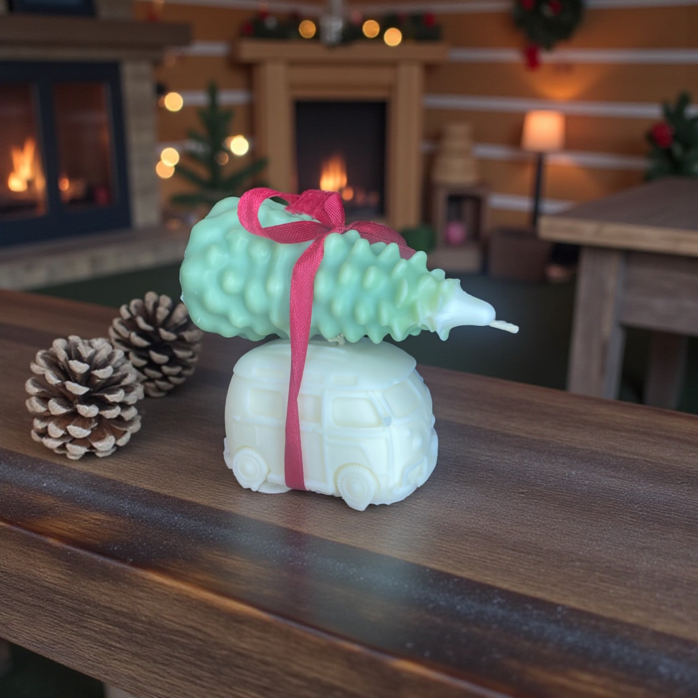 Vela Furgo Navideña🎄