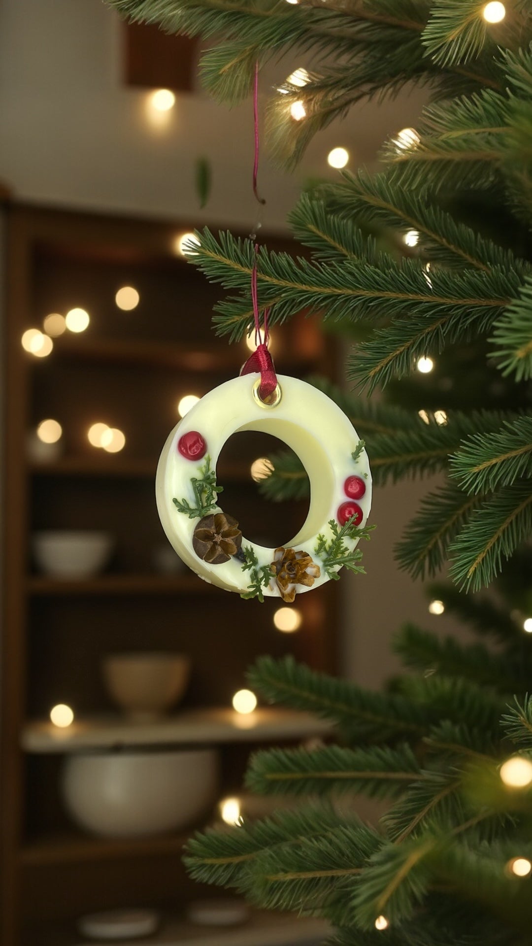 Ambientador “Olor a Limpio” – Corona de Navidad