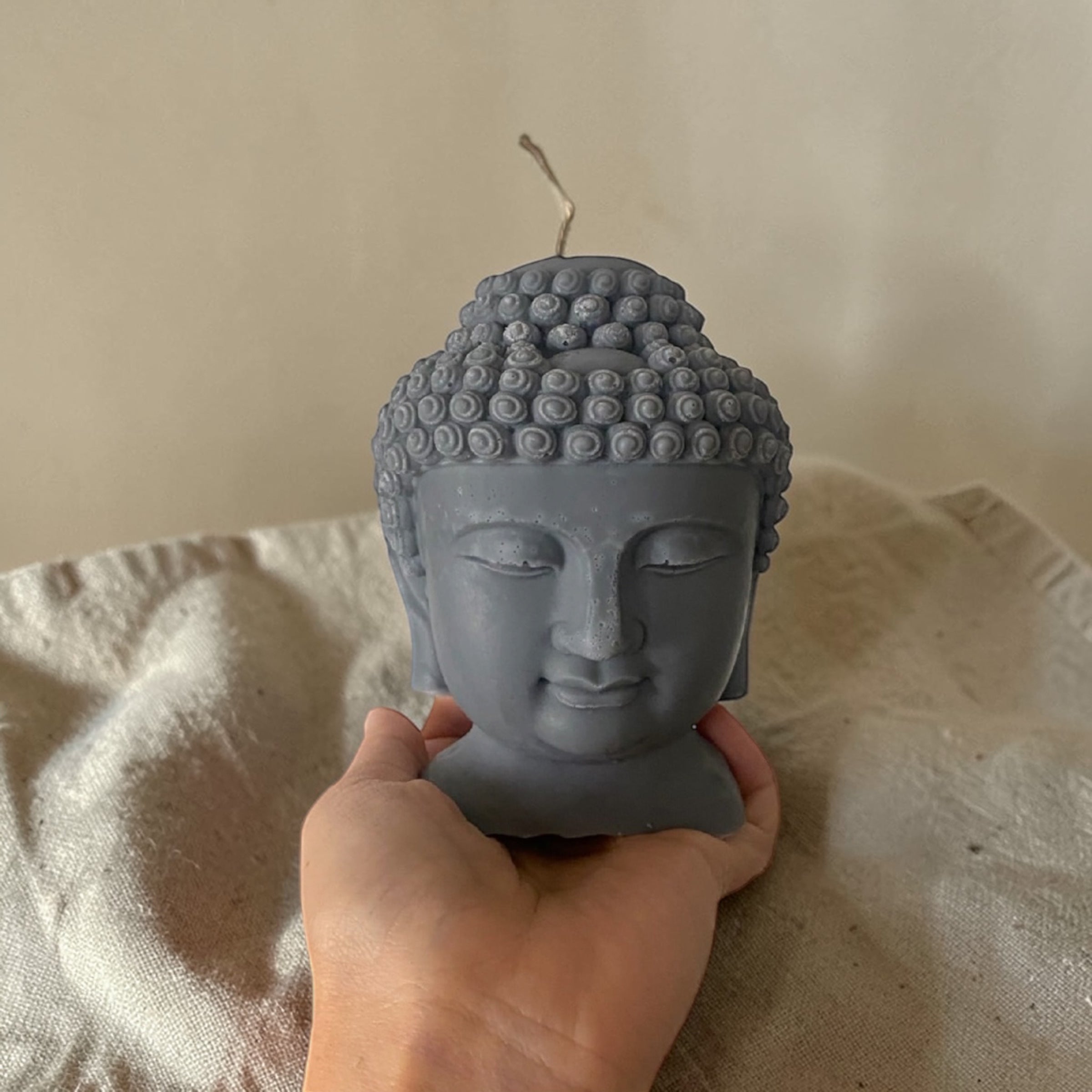 Vela Cabeza de Buda