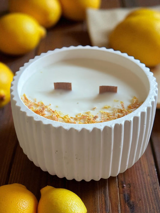 Vela de Limón y Jengibre