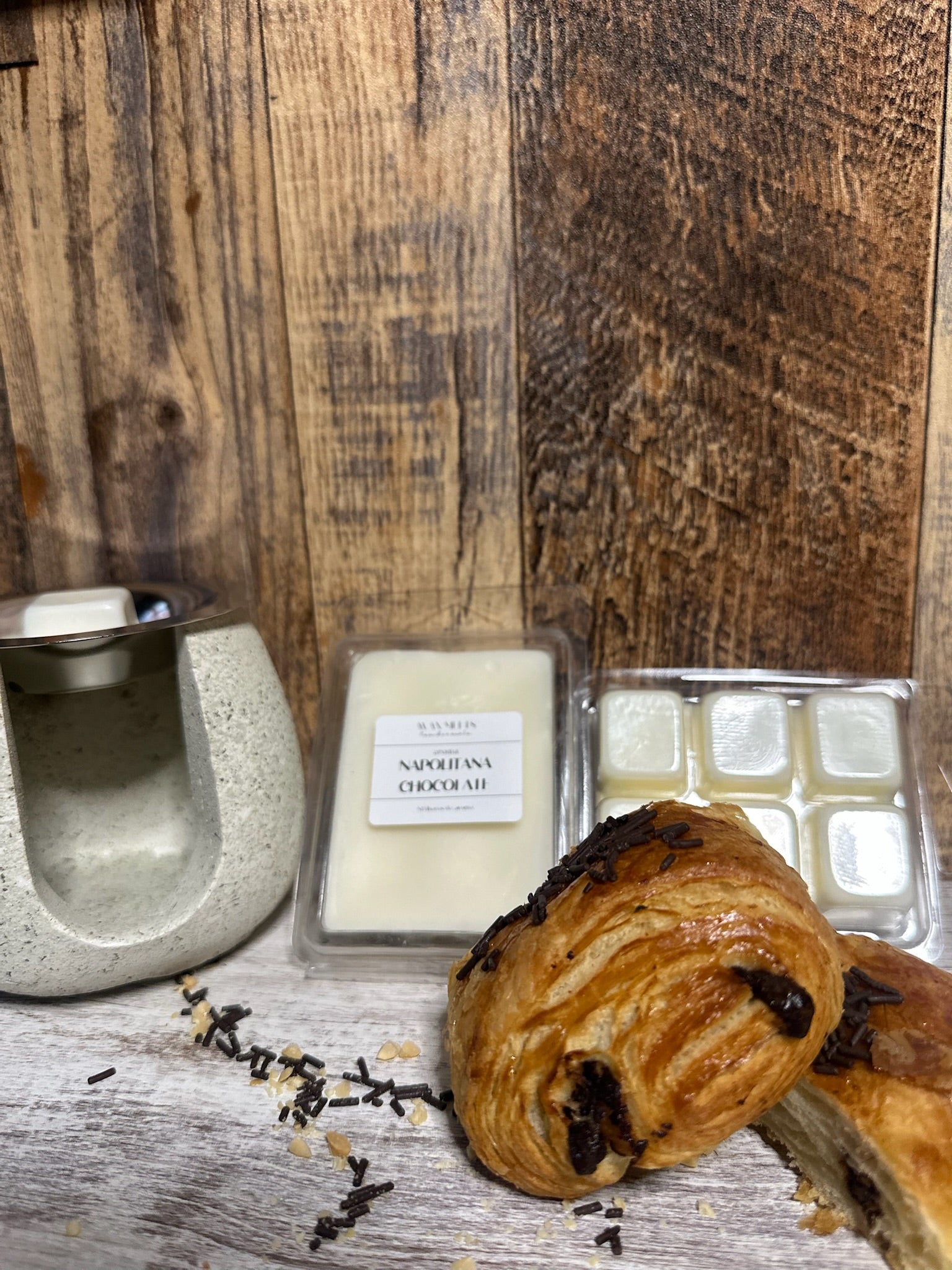 Wax Melts de Napolitana de Chocolate