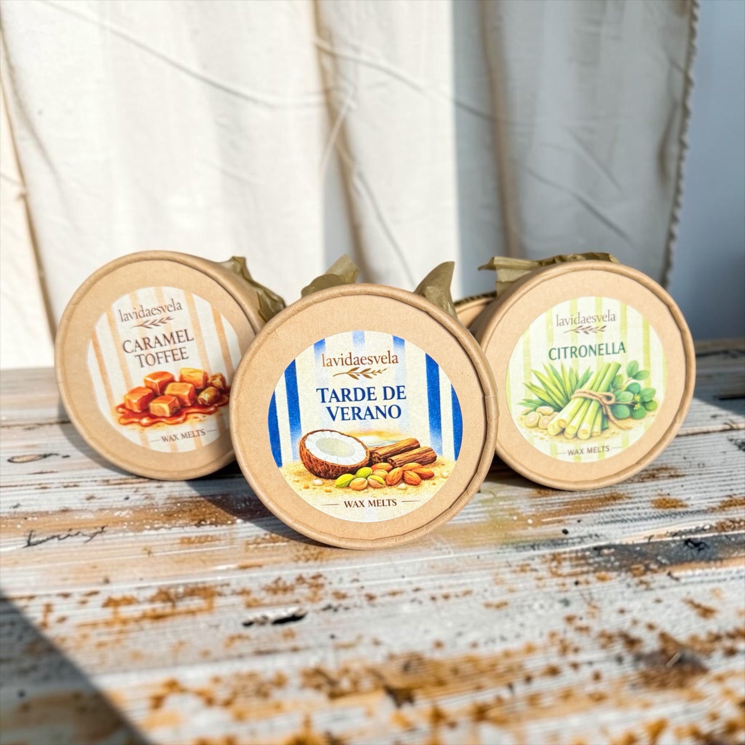 Pack 3 Wax Melts Colección de verano