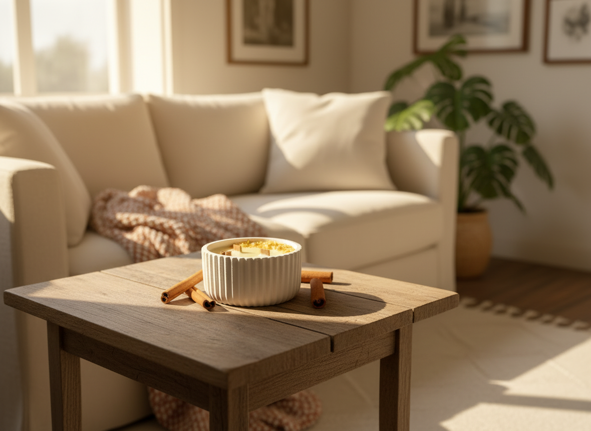 Vela de Naranja y Canela