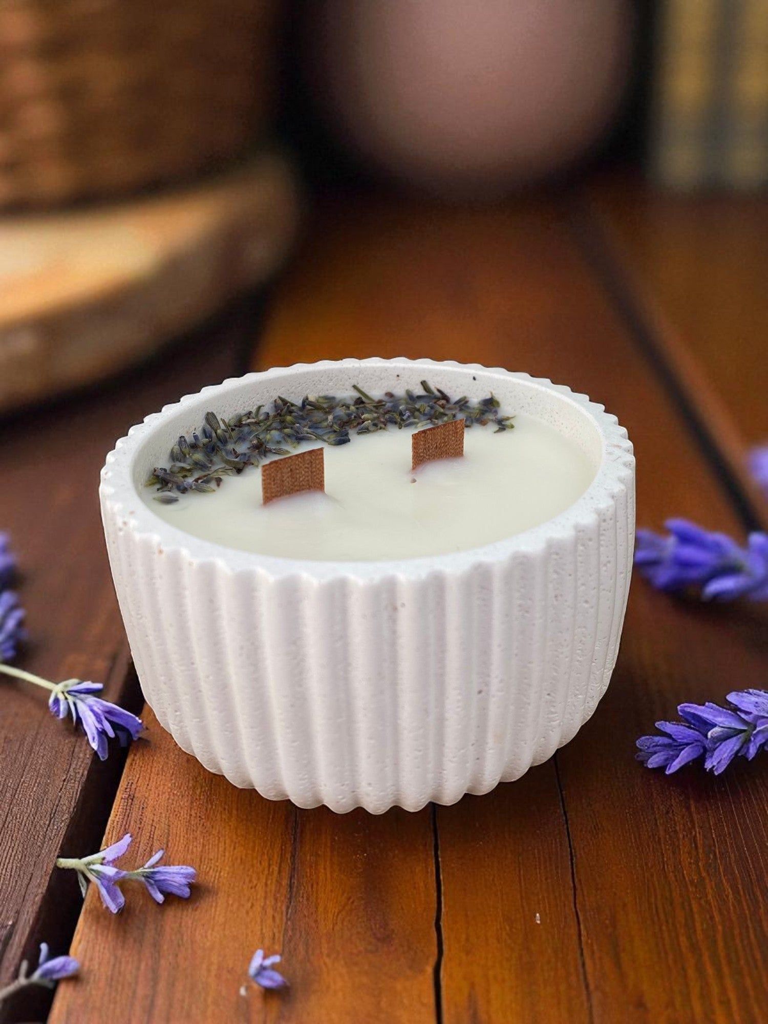 Vela de Lavanda