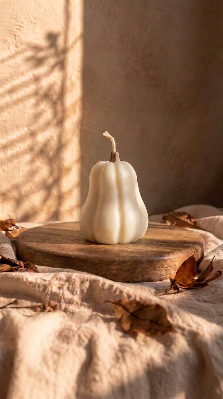 Vela Calabaza Violín