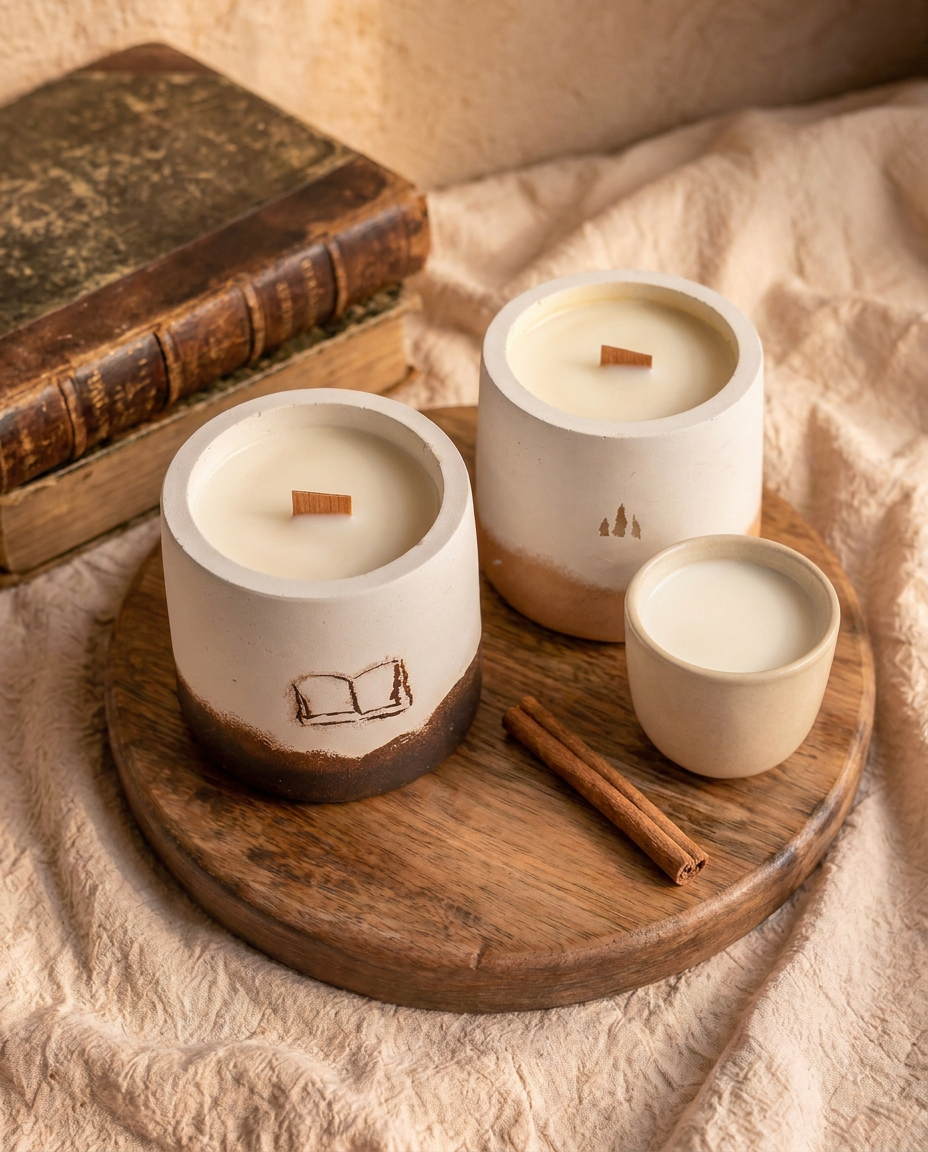 Pack 2 Velas Colección de Otoño
