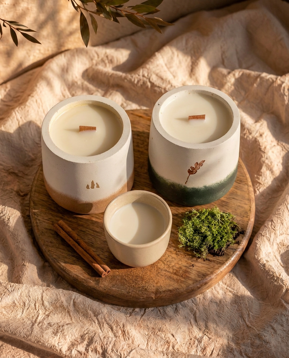 Pack 2 Velas Colección de Otoño
