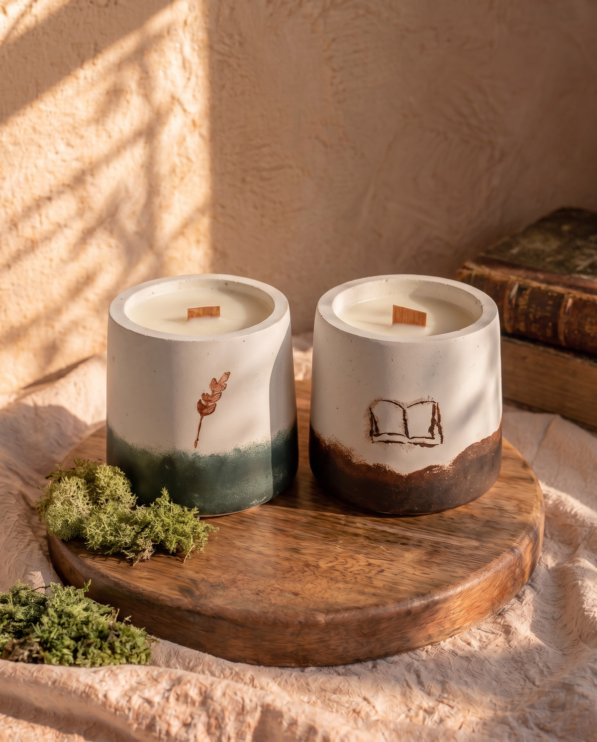 Pack 2 Velas Colección de Otoño