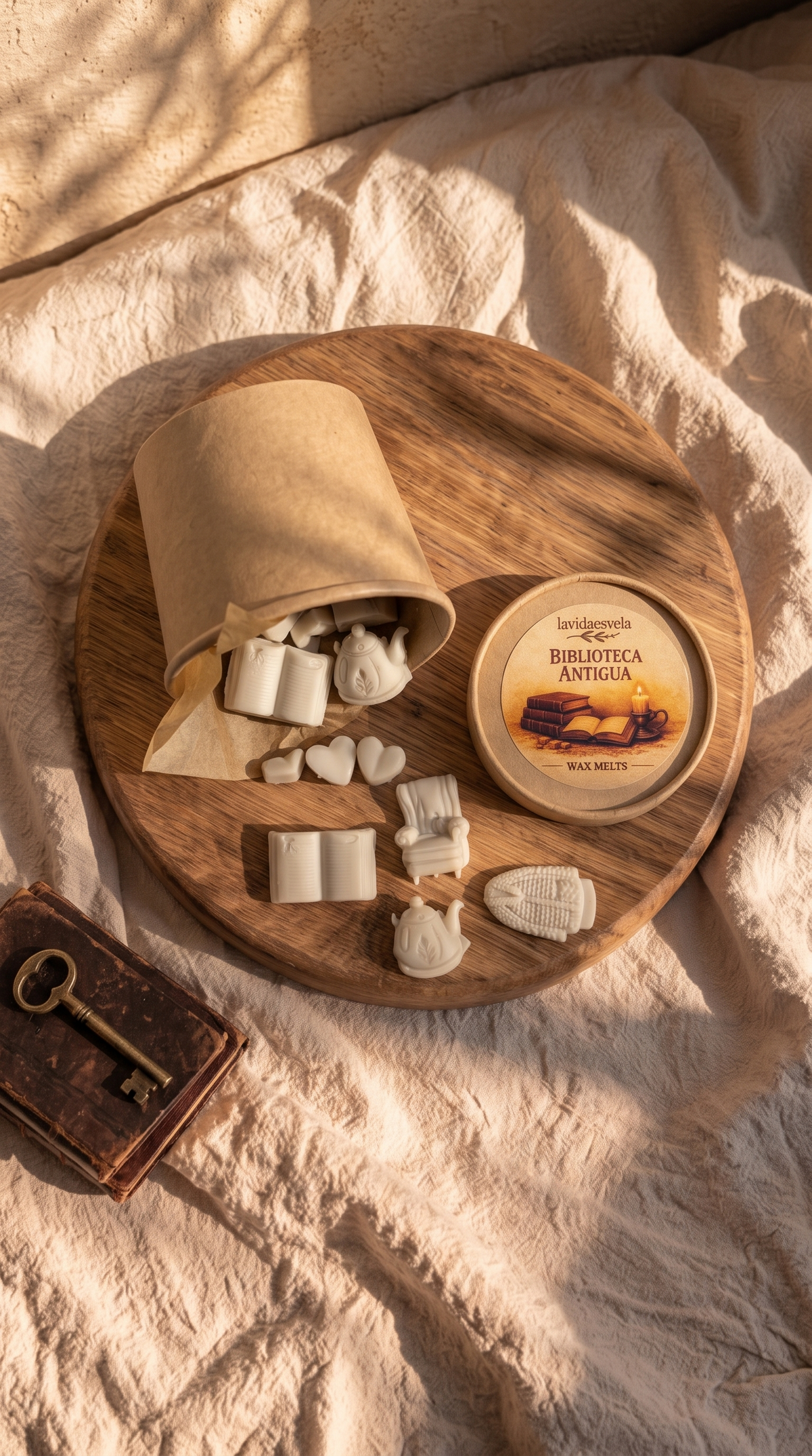 Wax melts Biblioteca Antigua