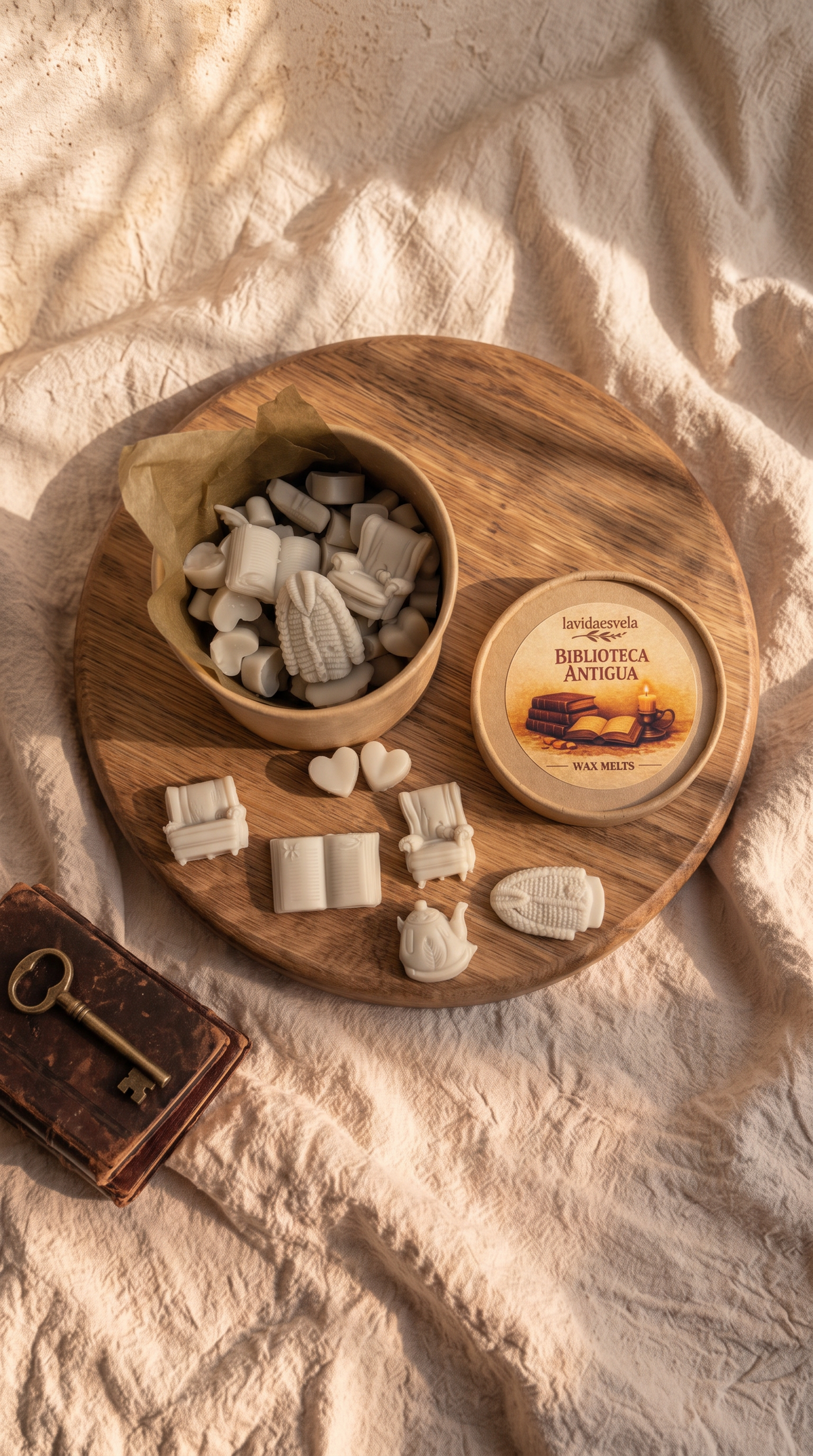 Wax melts Biblioteca Antigua