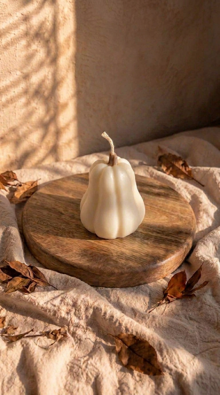 Vela Calabaza Violín