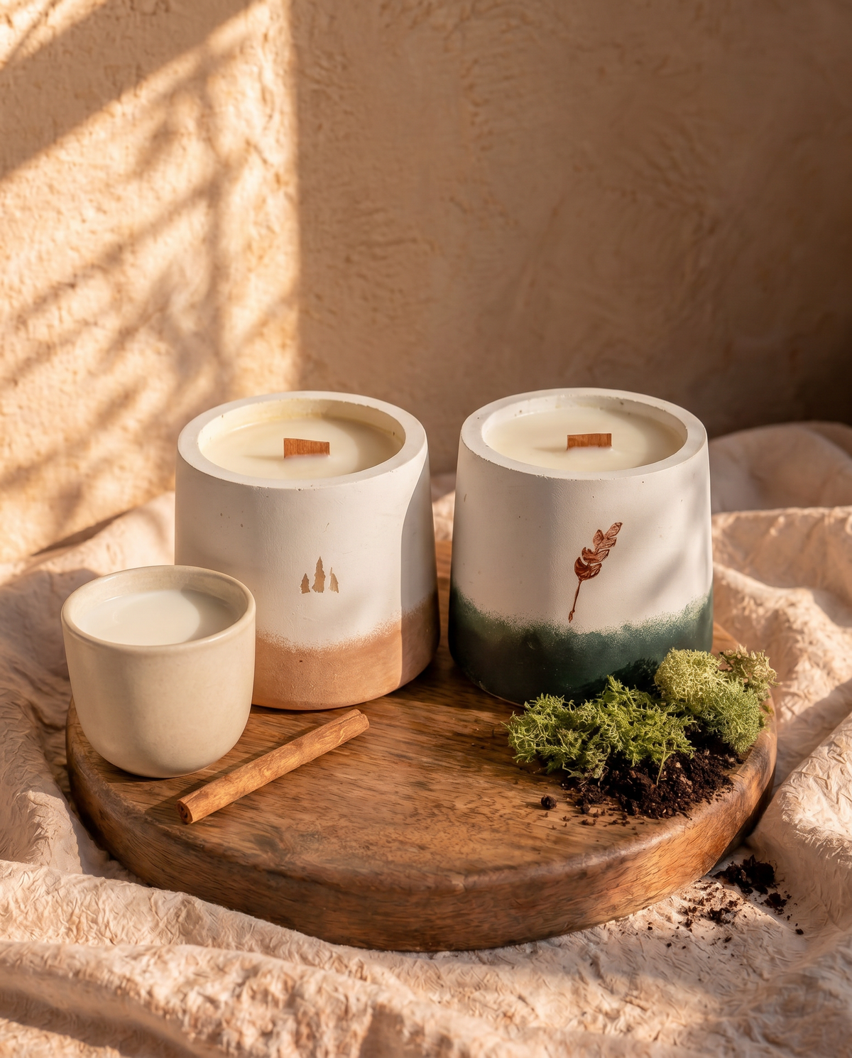 Pack 2 Velas Colección de Otoño