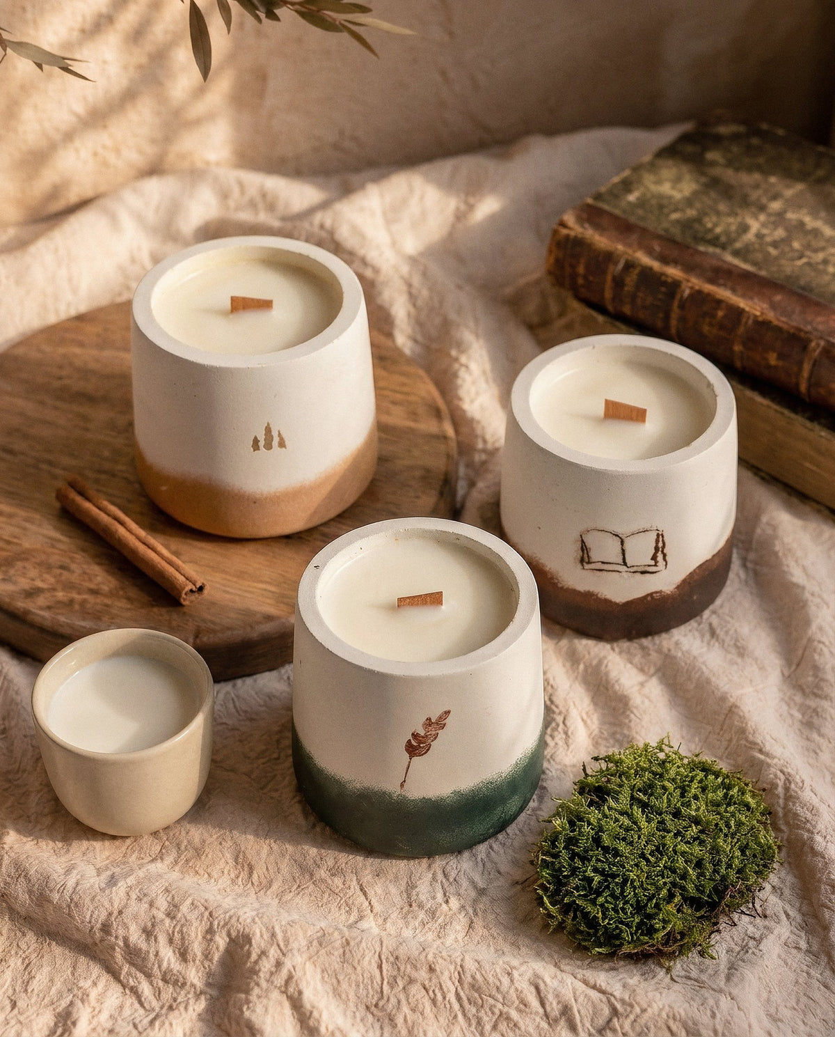 Pack 3 Velas Colección de Otoño