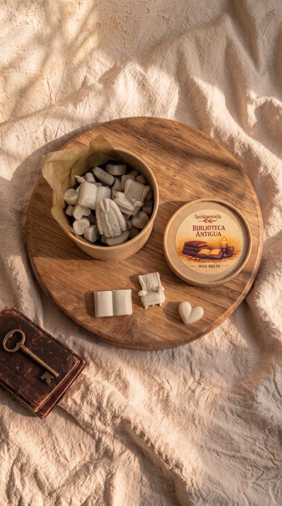 Wax melts Biblioteca Antigua